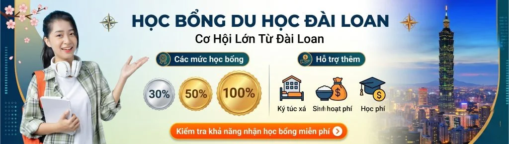 shotvn: Học bổng du học Đài Loan, cơ hội vàng